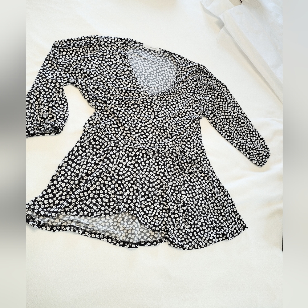 Cute Cross Body Blouse Top